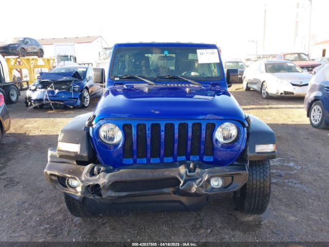 1C4HJXDN1KW683258 Jeep Wrangler Unlimited Sport S 4x4