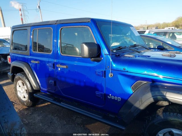 1C4HJXDN1KW683258 Jeep Wrangler Unlimited Sport S 4x4