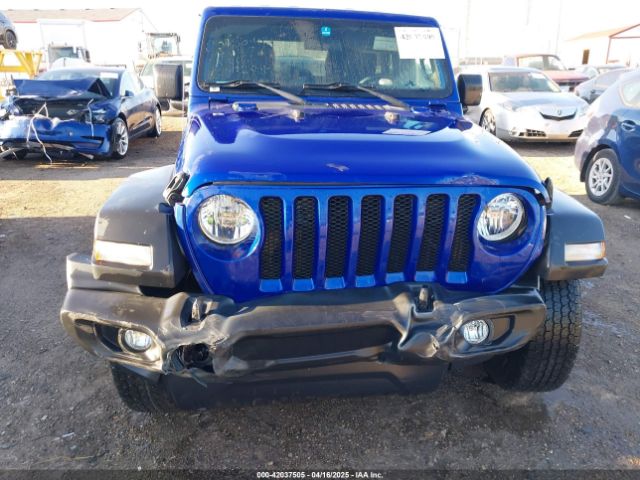 1C4HJXDN1KW683258 Jeep Wrangler Unlimited Sport S 4x4