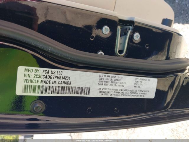 2C3CCADG7PH514231 Chrysler 2023