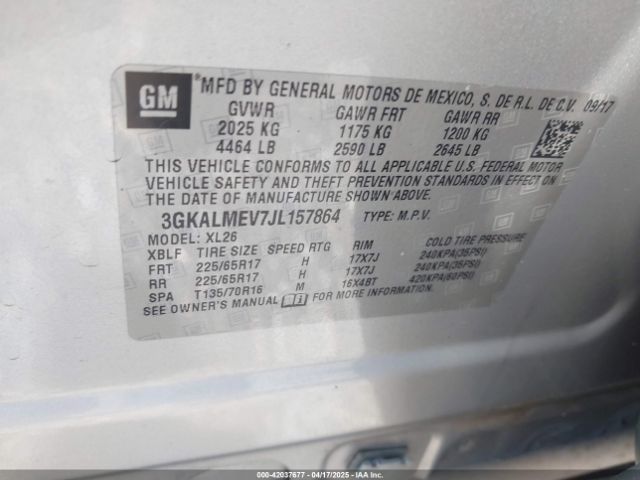 2018 GMC TERRAIN 3GKALMEV7JL157864 Photo 8