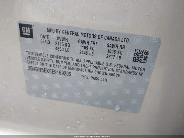 2G4GN5EX0E9169205 Buick Regal Turbo/e-assist Premium I