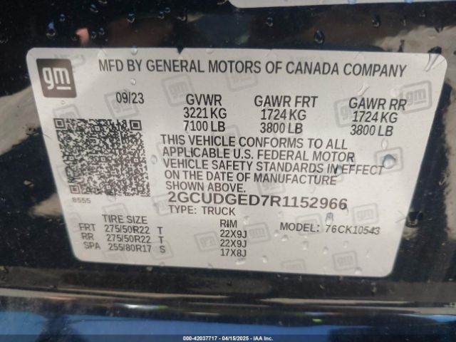 2GCUDGED7R1152966 Chevrolet Silverado 1500 4wd  Short Bed Ltz