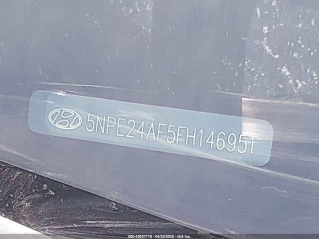 5NPE24AF5FH146951 Hyundai SONATA SE