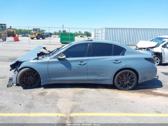 JN1FV7DP1MM850636 Infiniti Q50 Red Sport 400