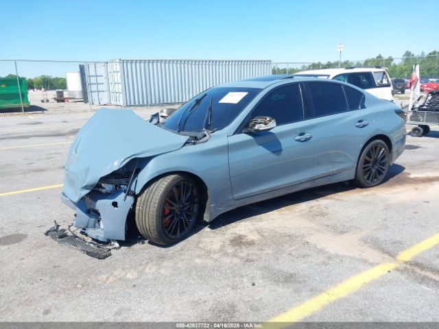 JN1FV7DP1MM850636 Infiniti Q50 Red Sport 400