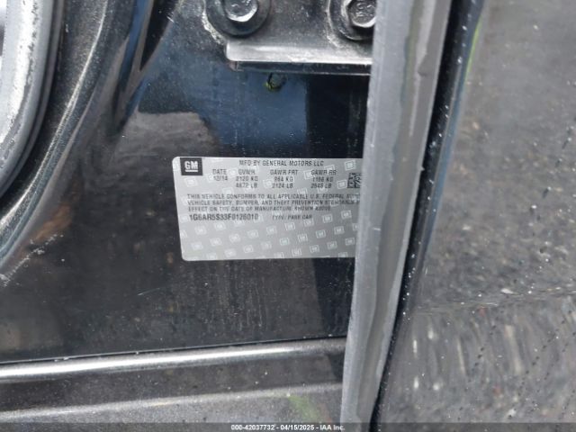 2015 CADILLAC CTS 1G6AR5S33F0126010 Photo 8