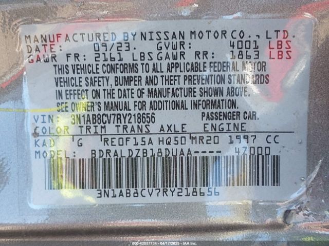 2024 NISSAN SENTRA 3N1AB8CV7RY218656 Photo 8