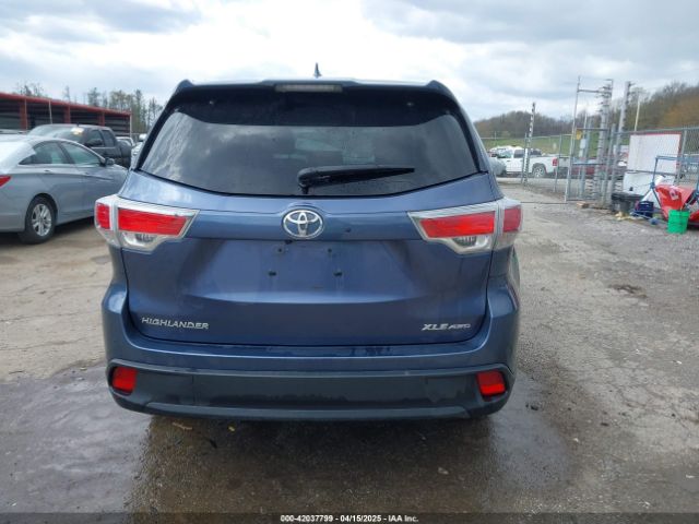 5TDJKRFH5FS080160 Toyota Highlander Xle V6