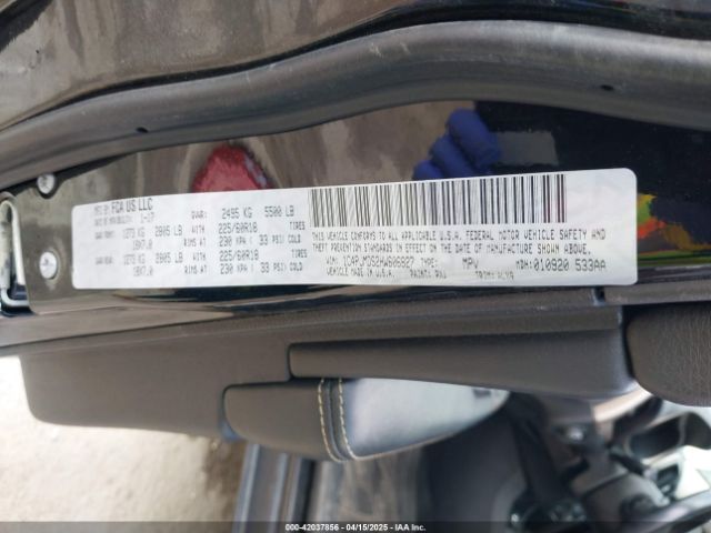 1C4PJMDS2HW606827 Jeep Cherokee Limited 4x4