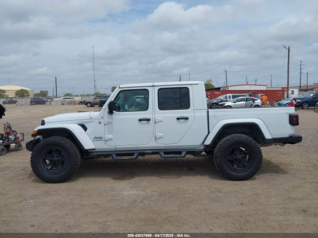 1C6HJTFG5NL164427 Jeep Gladiator Overland 4x4