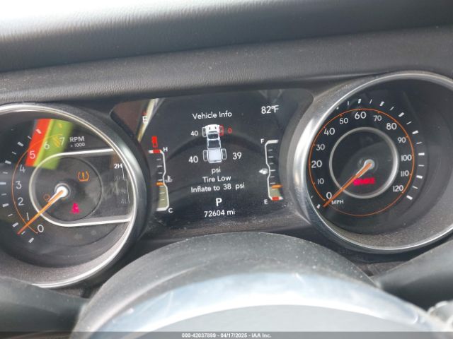 1C6HJTFG5NL164427 Jeep Gladiator Overland 4x4