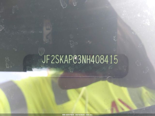 2022 SUBARU FORESTER JF2SKAPC3NH408415 Photo 8