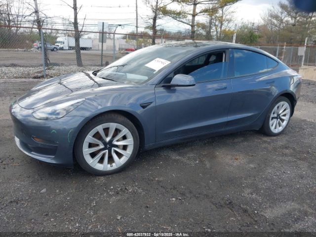 5YJ3E1EB2NF203477 Tesla Model 3 Long Range Dual Motor All-wheel Drive