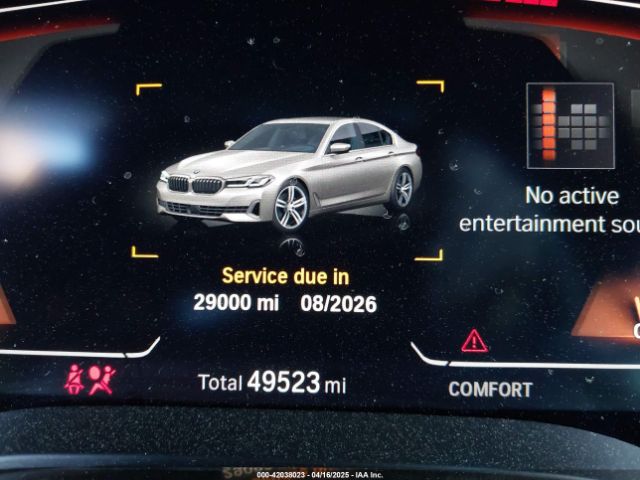 WBA53BH01MWX15298 BMW 530I