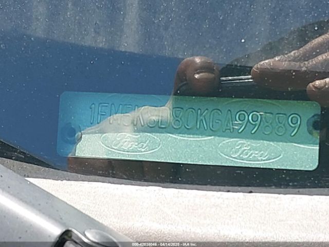 1FM5K8D80KGA99889 Ford EXPLORER XLT