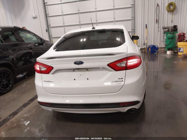 3FA6P0LU8FR215788 Ford Fusion Hybrid Se