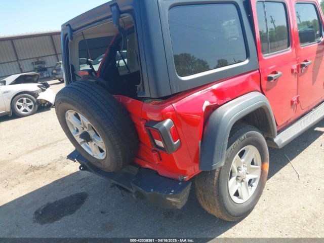 1C4HJXDG0JW132321 Jeep Wrangler Unlimited Sport S 4x4
