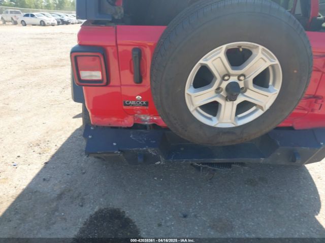 1C4HJXDG0JW132321 Jeep Wrangler Unlimited Sport S 4x4