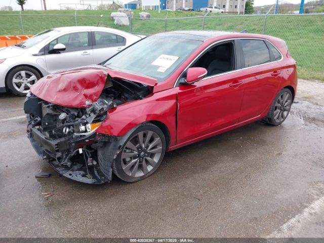 KMHH55LC0JU077111 Hyundai Elantra Gt Sport