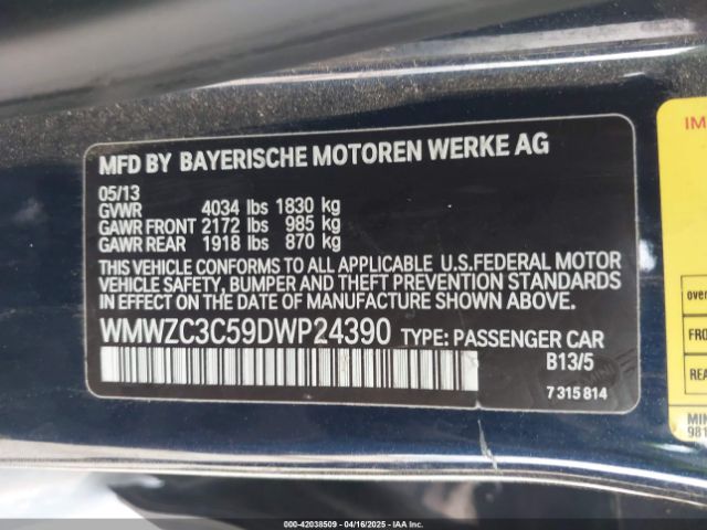 2013 MINI COUNTRYMAN WMWZC3C59DWP24390 Photo 8