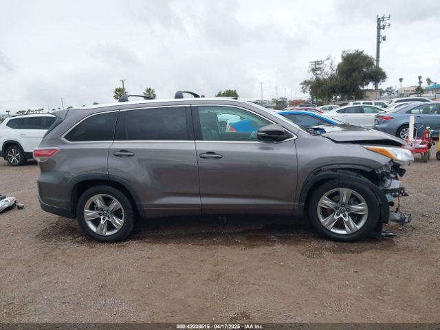 5TDYKRFH9GS171559 Toyota Highlander Limited Platinum V6