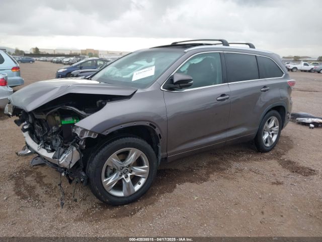5TDYKRFH9GS171559 Toyota Highlander Limited Platinum V6
