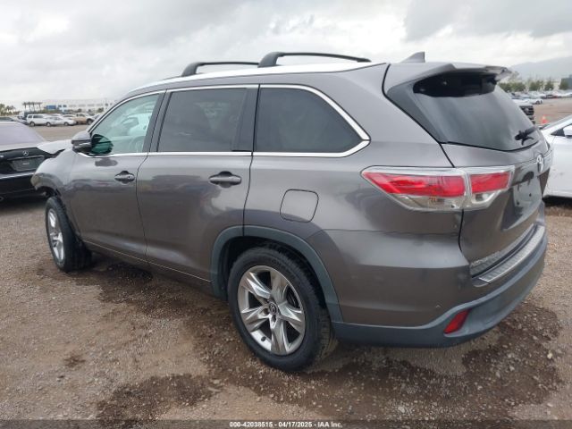 5TDYKRFH9GS171559 Toyota Highlander Limited Platinum V6