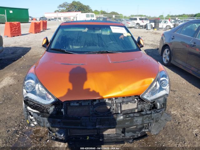 KMHTC6AEXEU205127 Hyundai Veloster Turbo W/black