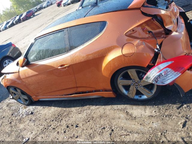 KMHTC6AEXEU205127 Hyundai Veloster Turbo W/black