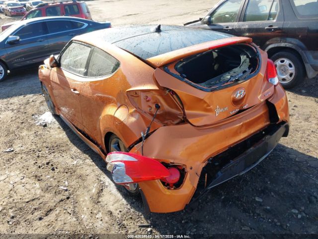 KMHTC6AEXEU205127 Hyundai Veloster Turbo W/black