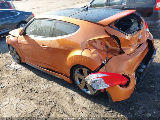 KMHTC6AEXEU205127 Hyundai Veloster Turbo W/black