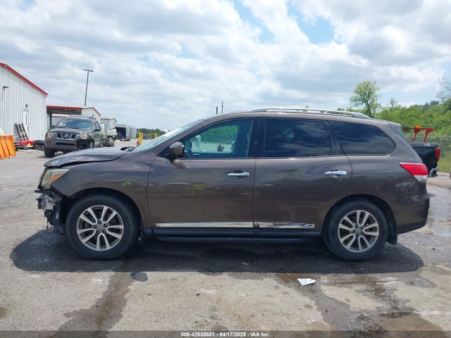 2015 Nissan Pathfinder Sl მანქანა იყიდება აუქციონზე, vin: 5N1AR2MNXFC689849, აუქციონის ნომერი: 42038551