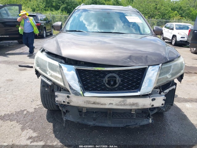 2015 Nissan Pathfinder Sl მანქანა იყიდება აუქციონზე, vin: 5N1AR2MNXFC689849, აუქციონის ნომერი: 42038551