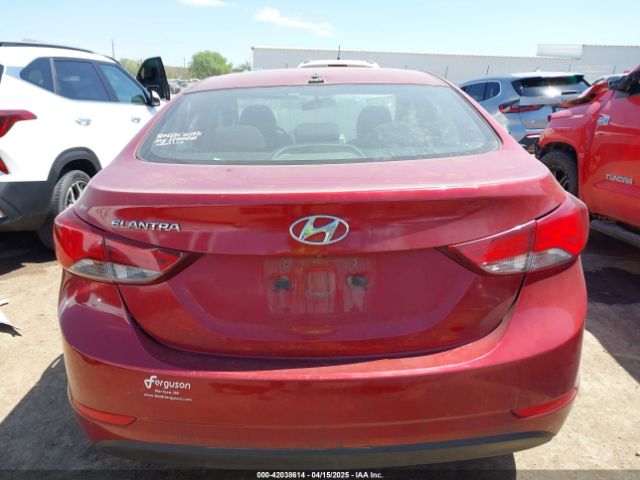 5NPDH4AEXGH729485 Hyundai Elantra Value Edition