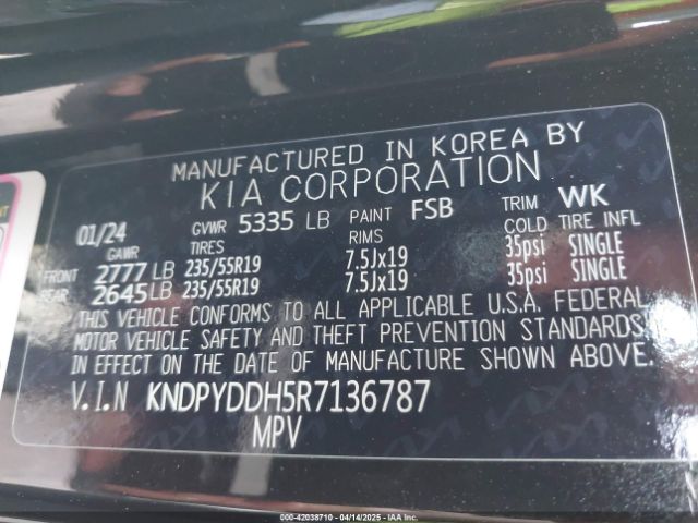 2024 KIA SPORTAGE PLUG-IN HYBRID KNDPYDDH5R7136787 Photo 8