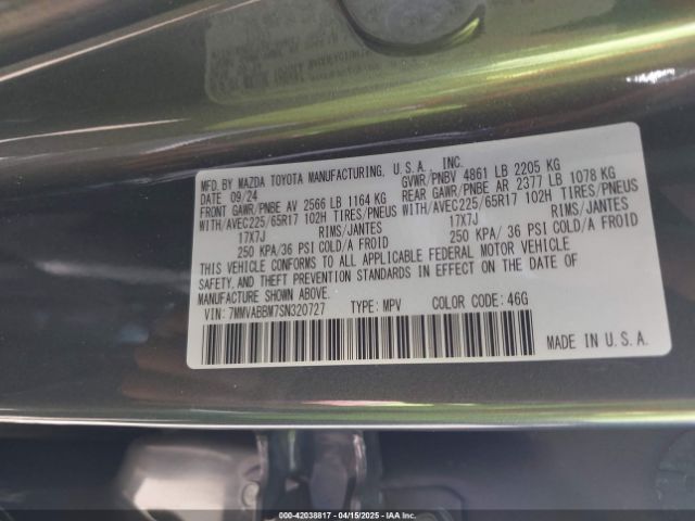 7MMVABBM7SN320727 Mazda Cx-50 2.5 S Preferred Package