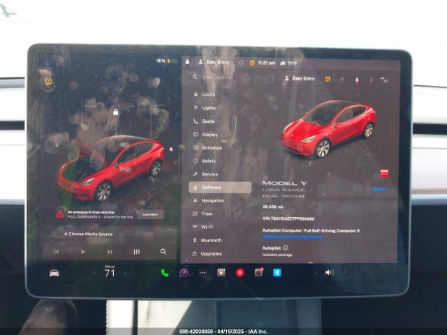 7SAYGAEE7PF691499 Tesla Model Y Awd/long Range Dual Motor All-wheel Drive