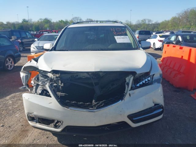 5FRYD4H49FB030015 Acura Mdx Technology Package