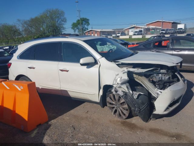 5FRYD4H49FB030015 Acura Mdx Technology Package