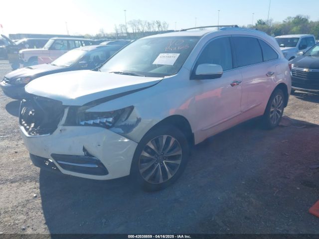 5FRYD4H49FB030015 Acura Mdx Technology Package