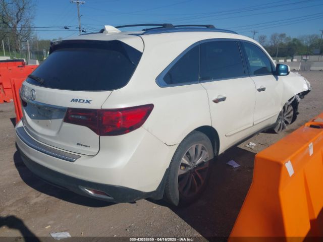 5FRYD4H49FB030015 Acura Mdx Technology Package