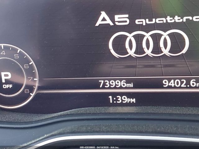 WAUYNGF5XJN010374 Audi A5 2.0t Premium
