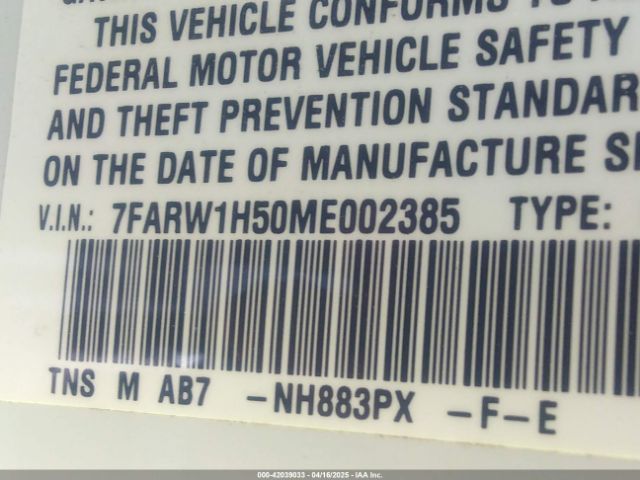 2021 HONDA CR-V 7FARW1H50ME002385 Photo 8
