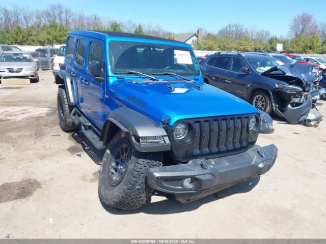 2022 JEEP WRANGLER 1C4HJXDN5NW269680