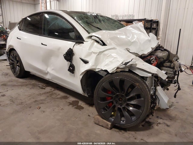 2021 TESLA MODEL Y 5YJYGDEF4MF075584 Photo 0