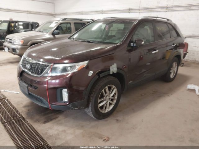 5XYKTCA60EG450964 KIA SORENTO LX