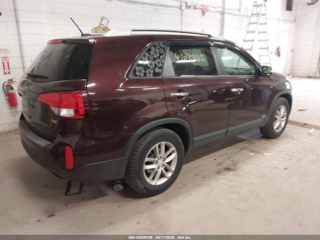 5XYKTCA60EG450964 KIA SORENTO LX