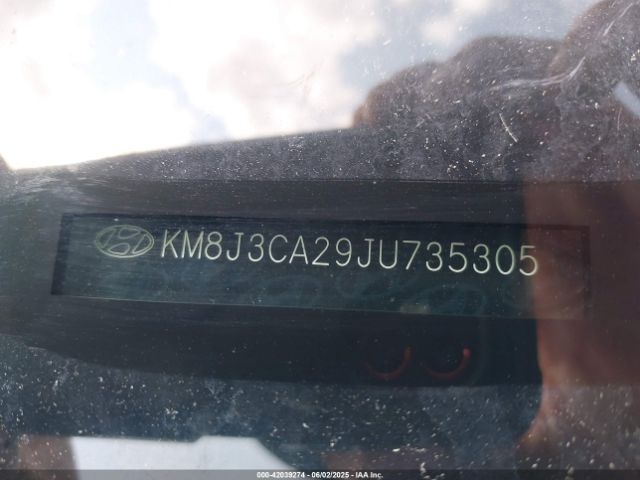 KM8J3CA29JU735305 Hyundai Tucson Limited