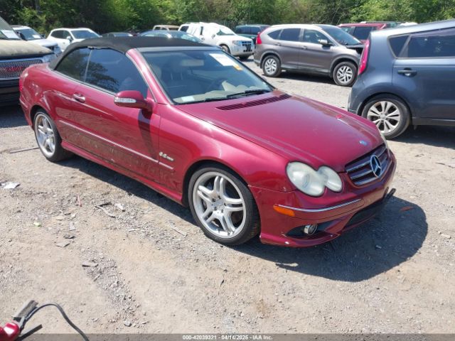 2008 MERCEDES-BENZ CLK 550 WDBTK72F48T099058